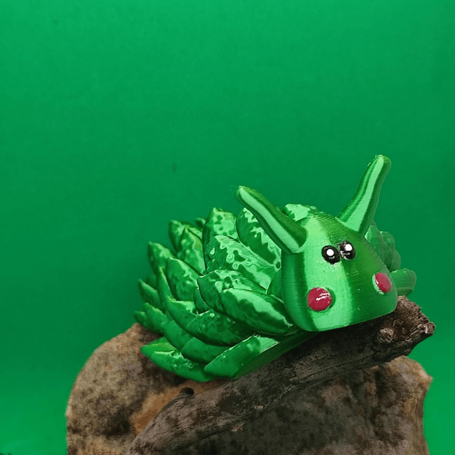 Leaf Sea Slug Dragon, 3D Printed, Fantasy Creature, Sea Dragon, Ocean Life