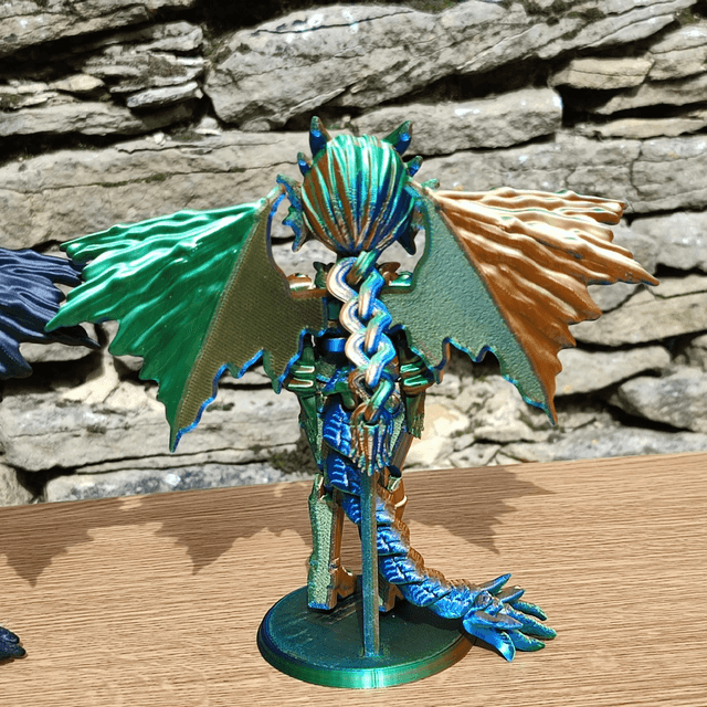 Dragon Doll with Stand – Fantasy Collectible Figurine for Mythical Creature Lovers, 3D printed dragon doll,
Dragon figurine with stand,
Fantasy collectible dragon,
Handmade dragon décor,
Mythical creature figurine