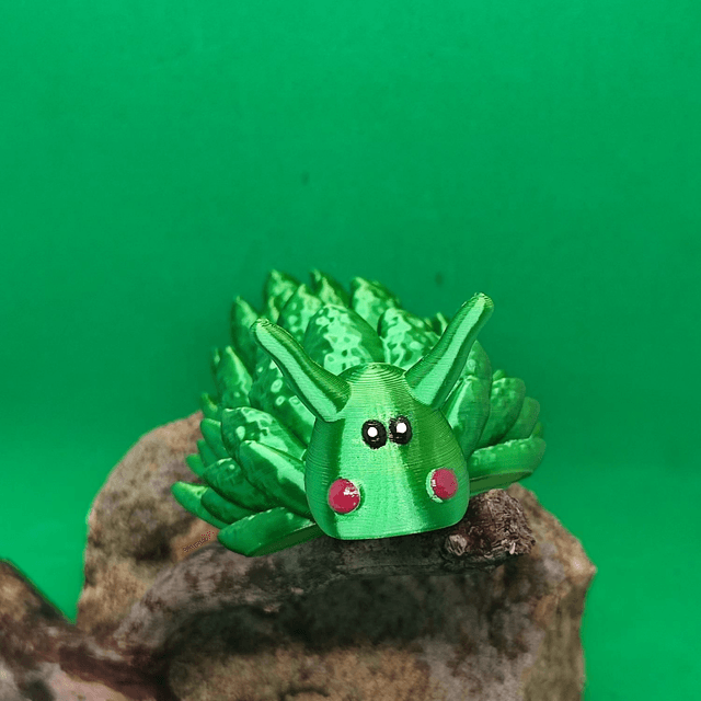 Leaf Sea Slug Dragon, 3D Printed, Fantasy Creature, Sea Dragon, Ocean Life