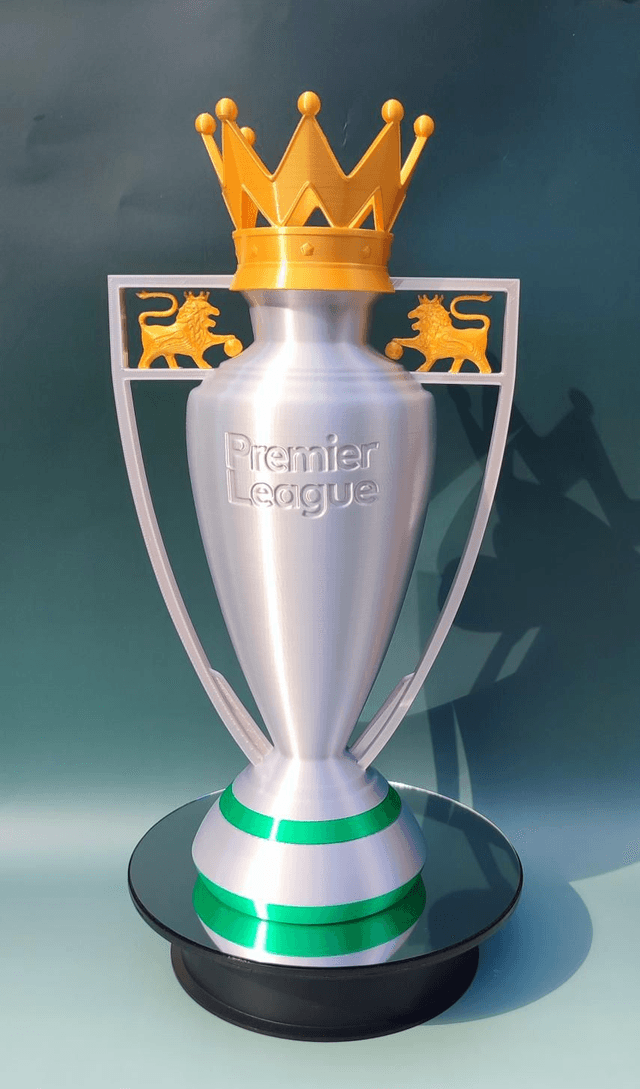 English League Trophy Replica, 3D Printed, Football Trophy Replica, Soccer Fans Gift, Sports Replica, Football Memorabilia, Custom Trophy