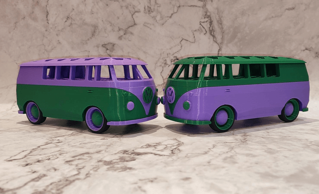 Custom 3D Printed Campervan Pencil Holder – Personalized Desk Organizer