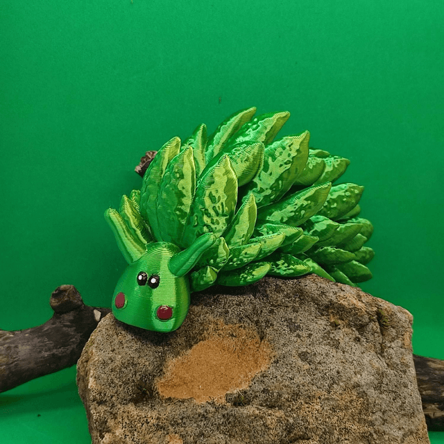 Leaf Sea Slug Dragon, 3D Printed, Fantasy Creature, Sea Dragon, Ocean Life