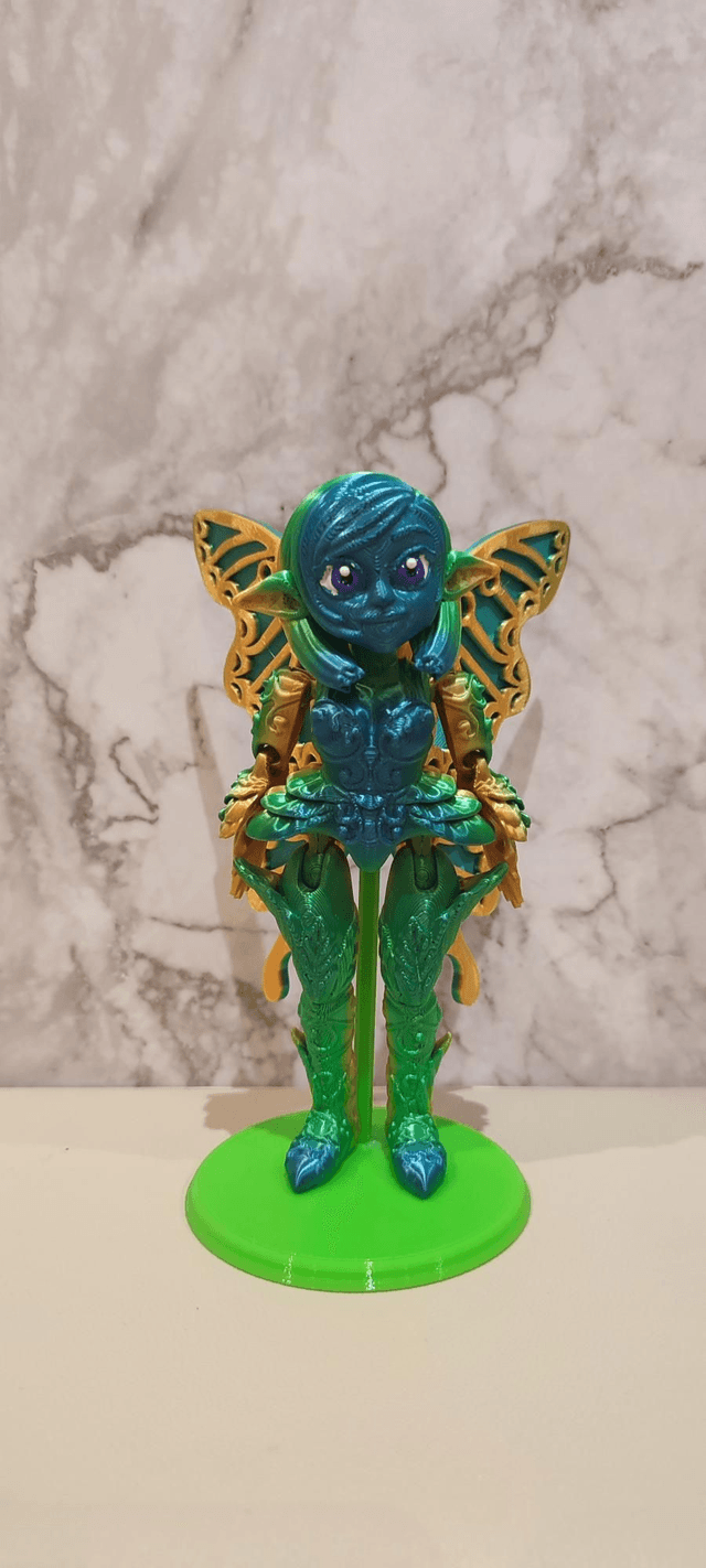 Fairy Dolls, fantasy figurine, handmade fairy decor, PLA miniature, collectible fairy statue, 3D print gift idea, fairy lover present, fairy with stand, fantasy home decoration