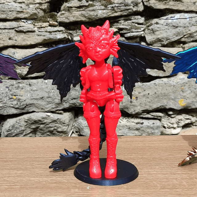 Dragon Doll with Stand – Fantasy Collectible Figurine for Mythical Creature Lovers, 3D printed dragon doll,
Dragon figurine with stand,
Fantasy collectible dragon,
Handmade dragon décor,
Mythical creature figurine