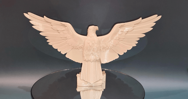 Eagle, 3D Printed Eagle, Aguia Vitoria Replica, Sports Fan Gift, Portuguese Football Decor, Soccer Team Collectible, Souvenir, Football Fans