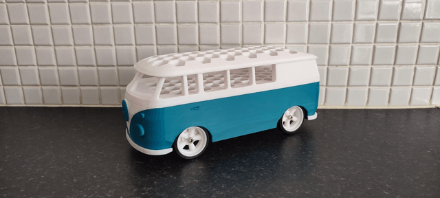 Custom 3D Printed Campervan Pencil Holder – Personalized Desk Organizer