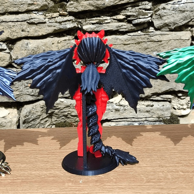 Dragon Doll with Stand – Fantasy Collectible Figurine for Mythical Creature Lovers, 3D printed dragon doll,
Dragon figurine with stand,
Fantasy collectible dragon,
Handmade dragon décor,
Mythical creature figurine