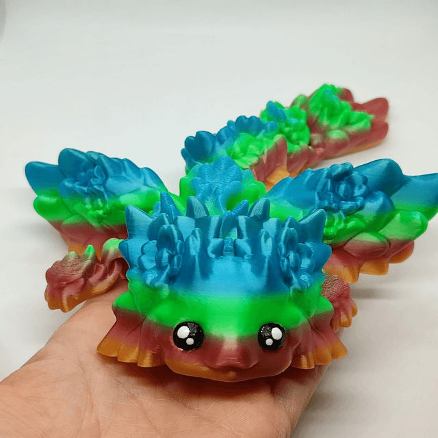 Kosha Dragon 3D Printed, Fantasy 3D Printed Dragon Collectible, Dragon Model 3D Print