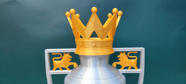 English League Trophy Replica, 3D Printed, Football Trophy Replica, Soccer Fans Gift, Sports Replica, Football Memorabilia, Custom Trophy