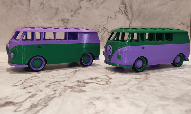 Custom 3D Printed Campervan Pencil Holder – Personalized Desk Organizer