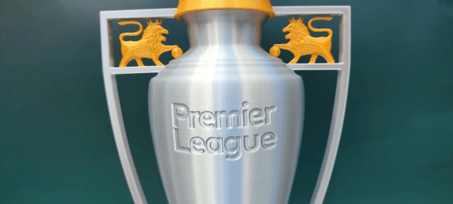 English League Trophy Replica, 3D Printed, Football Trophy Replica, Soccer Fans Gift, Sports Replica, Football Memorabilia, Custom Trophy