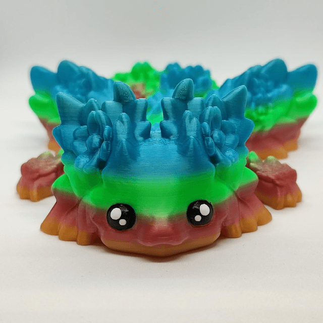 Kosha Dragon 3D Printed, Fantasy 3D Printed Dragon Collectible, Dragon Model 3D Print
