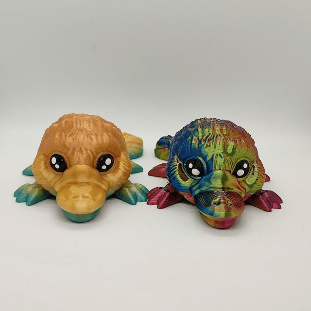 Platypus, Realistic 3D Printed Platypus, 3D Printed Animal Figurine, Unique Animals, Wildlife Animal, Dick-billed Platypus 